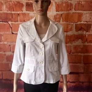 Cute, Casual White Jacket